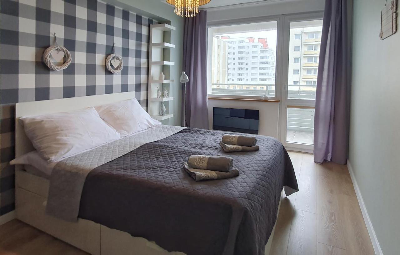 Holiday Home Slavia New 408 Z Sypialnia I Balkonem Przy Plazy Miedzyzdroje Exterior foto